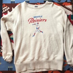 Authentic vintage Seattle Rainiers sweatshirt